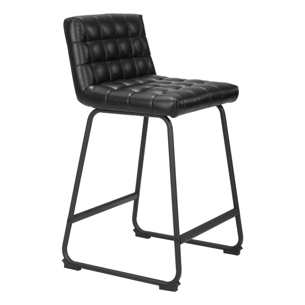 Pago Counter Stool (Set of 2) Black Môdern Space Gallery
