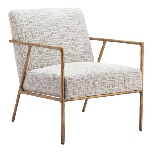 Norrebro Accent Chair Beige Frost Môdern Space Gallery