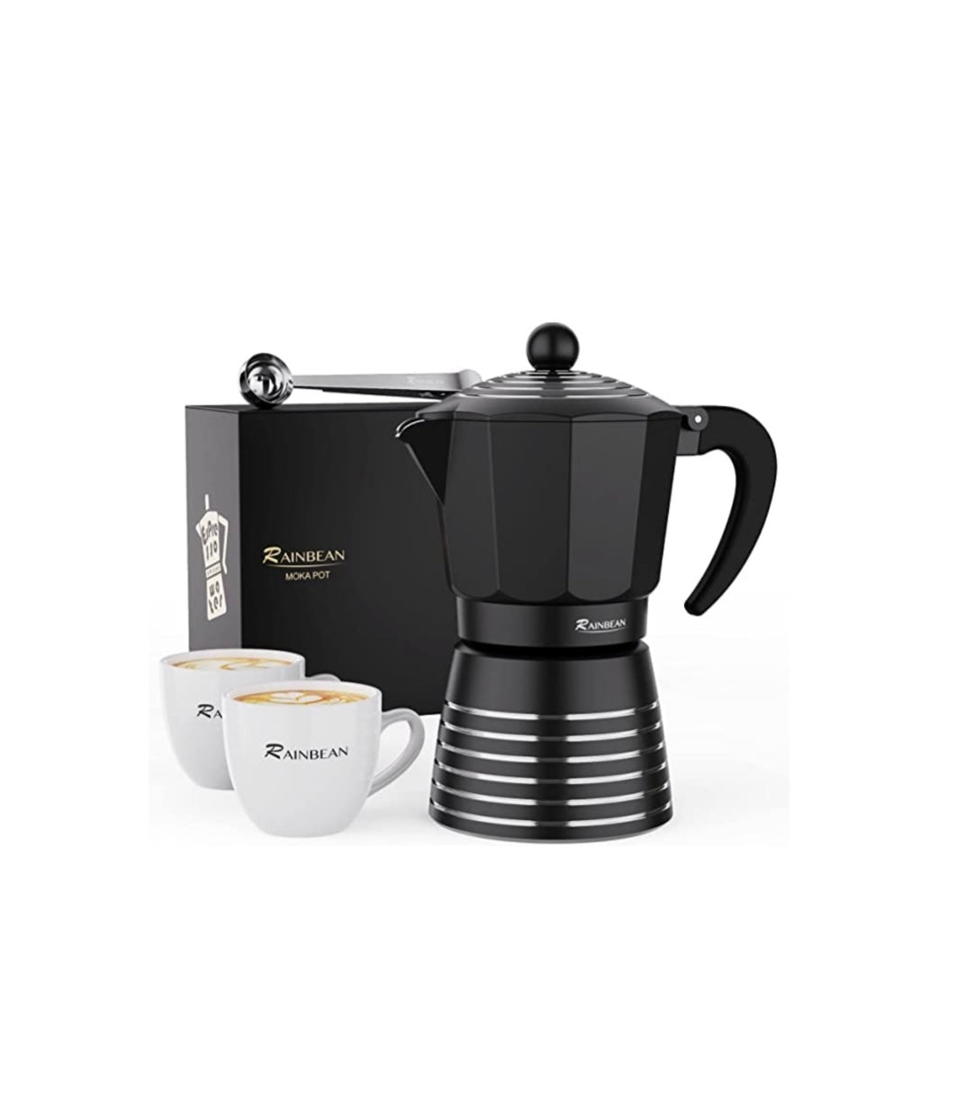 ATWFS High Quality Espresso Coffee Pots 9 Cups Aluminum Moka Pot Coffee  Maker Moka Espresso Cup - AliExpress