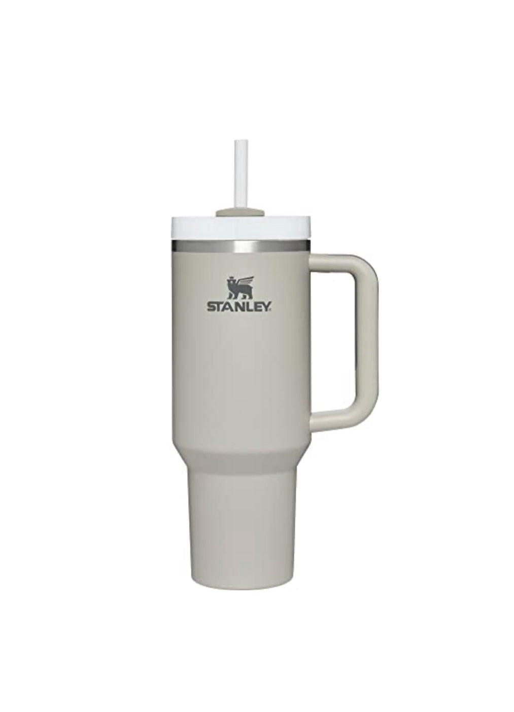 Simple Modern 40oz Tumbler Straw Lid Handle Insulated Stainless Trek Almond