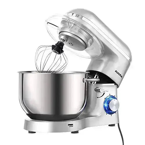 Multi-functional Stand Mixer - 660W Powerful Motor, 10 Speeds with Pulse,  6.5QT Stainless Steel Bowl, 3 Attachments - Dough Hook, Whisk, and Beater  for Versatile Baking and Cooking