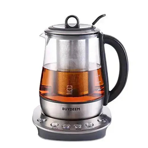  BELLA 7-Cup German Schott Glass Electric Kettle with 360  Removable Base: Electric Kettles: Home & Kitchen