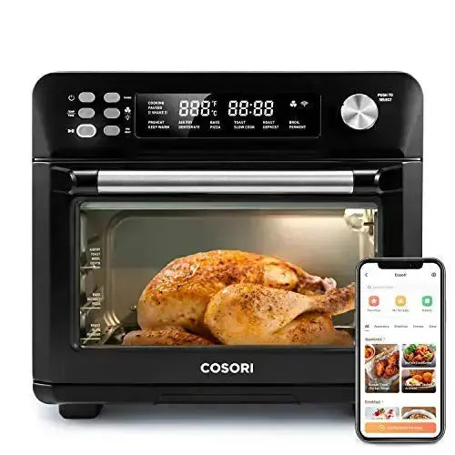 $149.99 - COSORI CS100-AO 12 Functions Air Fryer Toaster Oven Combo, 26.4QT  - Black – Môdern Space Gallery