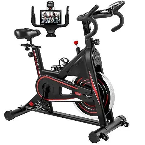 Black bicycle cycling fitness exercise online stationary bike cardio home indoor 508