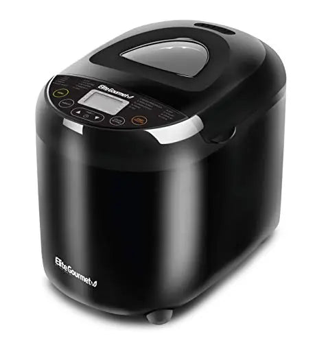 Elite Gourmet Programmable Air Fryer Oven, Black