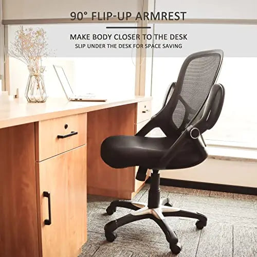 Hylone Ergonomic Office Chair | Comfortable Mesh Swivel Chair - Black HYLONE