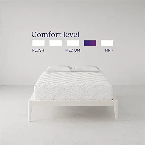 Signature Sleep Memoir 12" High-Density, Responsive Memory Foam Mattress - White Signature Sleep