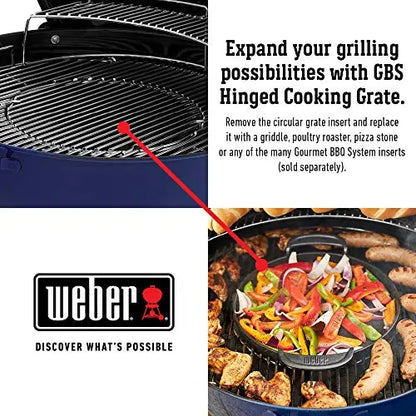 Weber 14516001 Master-Touch Charcoal Grill - Deep Ocean Blue Weber