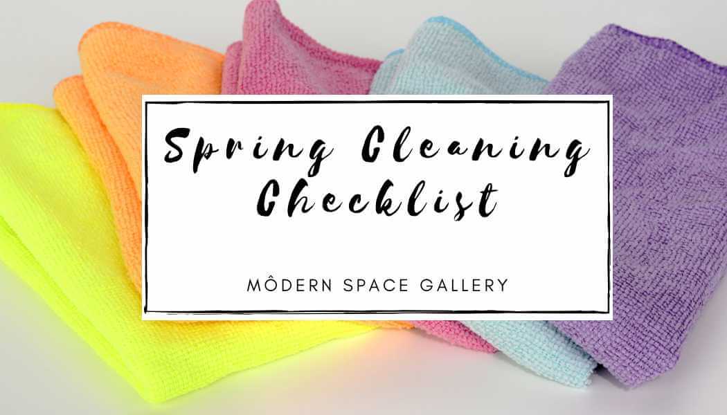 Spring Cleaning Checklist