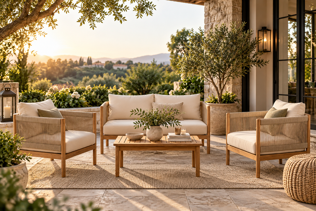 How to Modernize Your Outdoor Space: Layout, Furniture, Fire & Light
