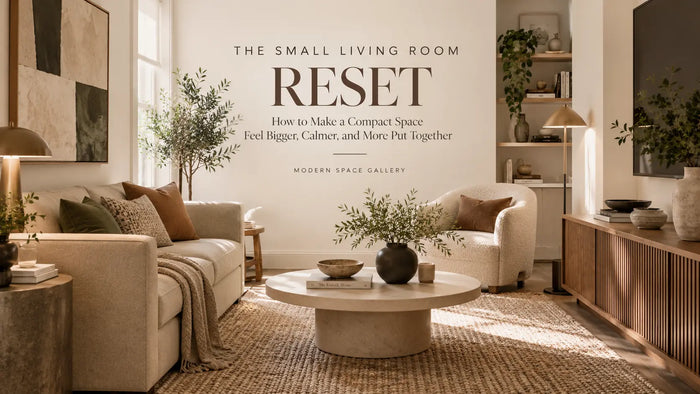 The Small Living Room Reset