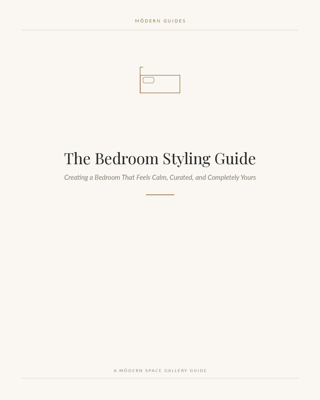 The Bedroom Styling Guide