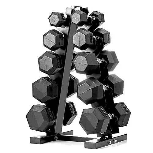 Papababe 150 lb Dumbbell Set
