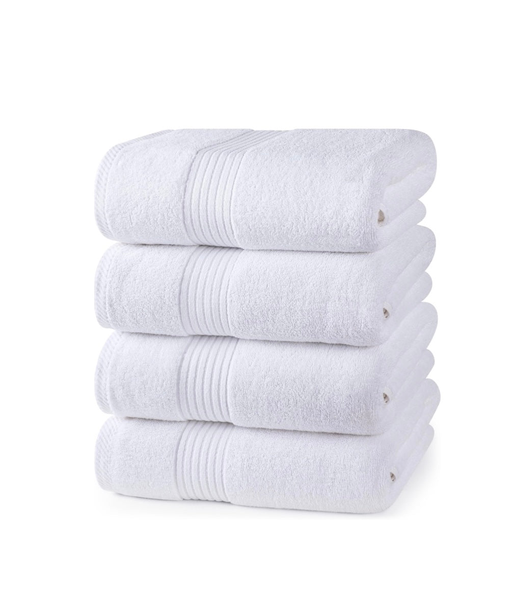 White Utopia Bath Towels