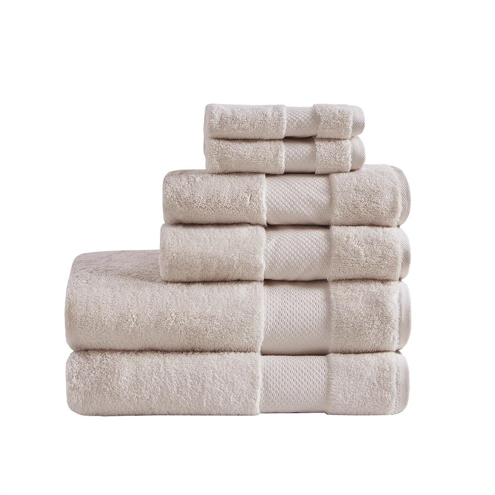 Madison Park Signature Towel Set, 100% Turkish Cotton - Blush, MPS73-450