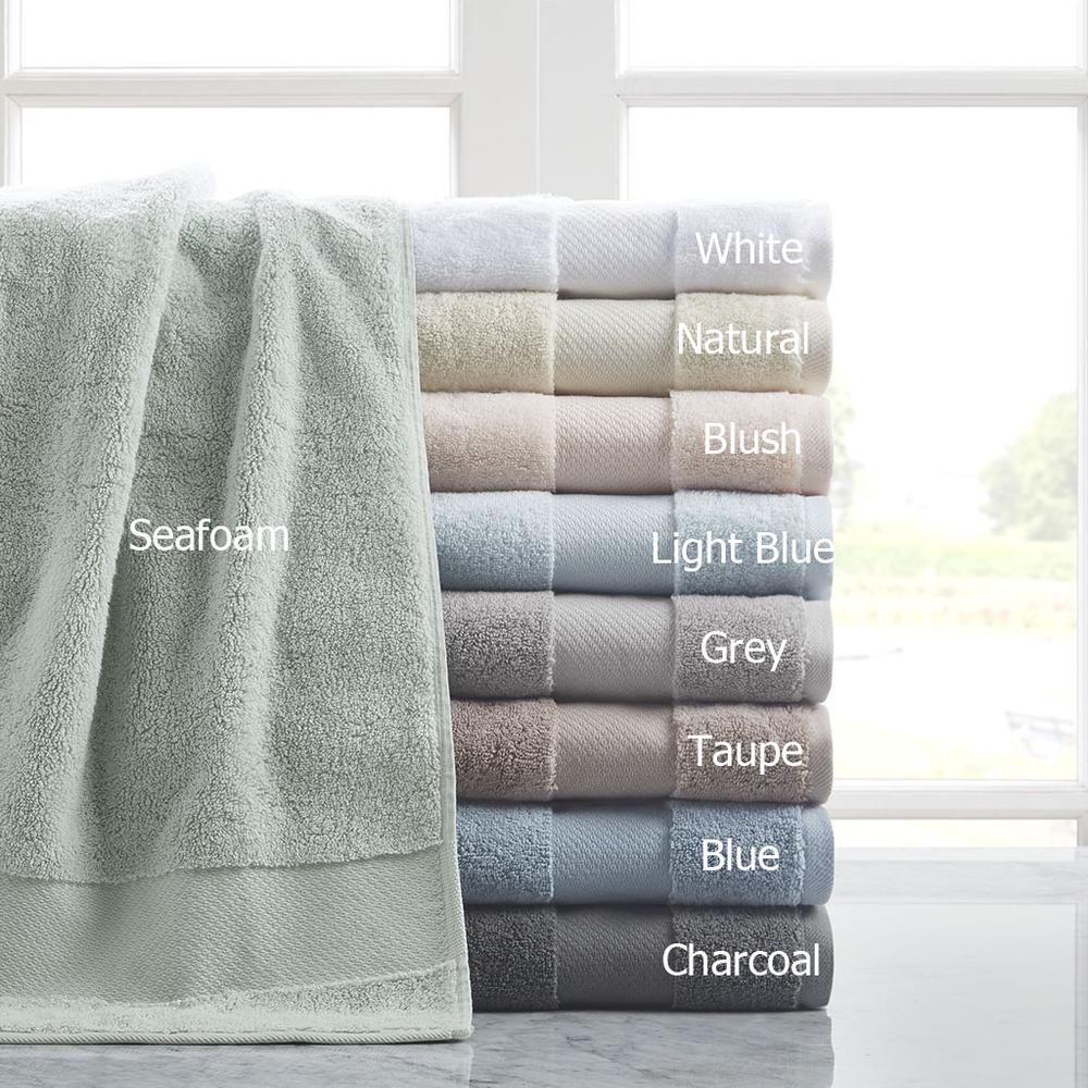 Madison Park Signature Bath Towel Set 100% Turkish Cotton Bath Towel Set