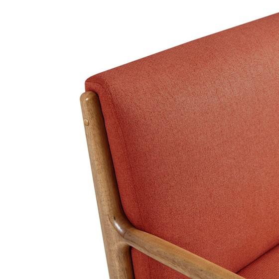 Novak Accent Chair - Orange