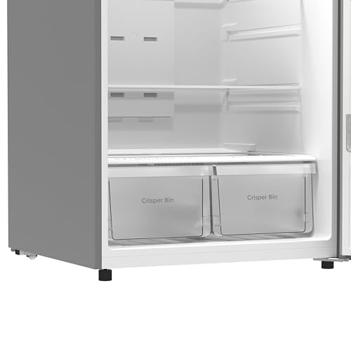 Kenmore 4661355 30" W Top Freezer Refrigerator with Adjustable Glass Shelving, Humidity Control Crispers, Quiet and Energy Efficient Inverter Compressor, Fingerprint Resistant Metallic Steel 