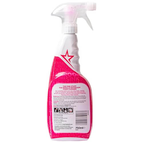 Stardrops – The Pink Stuff Ultimate Cleaning Pack – Miracle Cleaning Paste, Multi-Purpose Spray & Bathroom Foam – Cuts Grease, Removes Stains, Cleans Kitchens, Bathrooms, and More