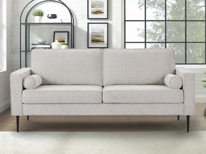 VTNG Furniture Upholstered Sofa with high-tech Fabric - White