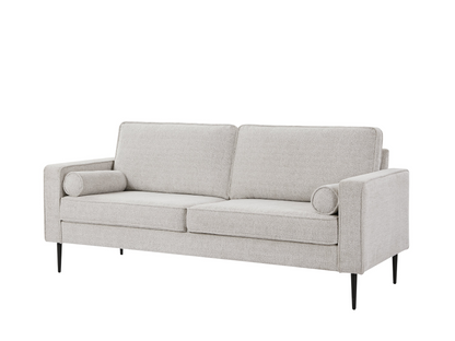 VTNG Furniture Upholstered Sofa with high-tech Fabric - White