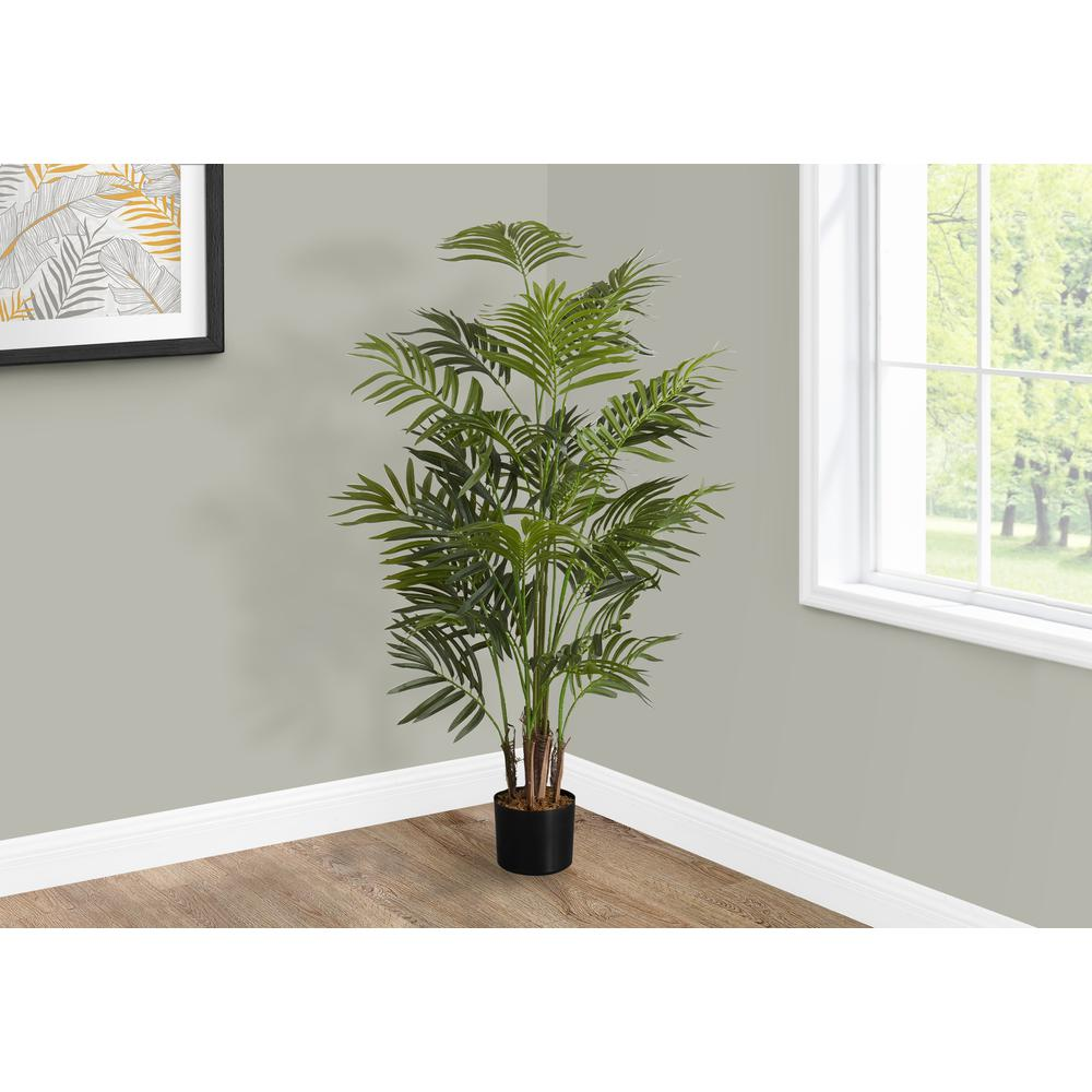 Artificial Plant, 47 Tall, Areca Palm Tree, Indoor, Faux, Fake, Floor Môdern Space Gallery