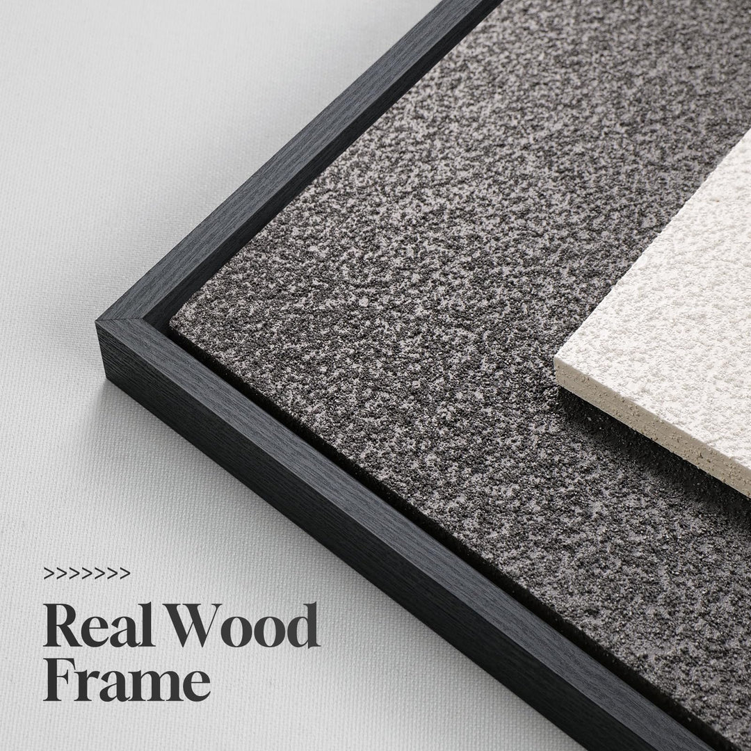 3D Textured Framed Brown and White Abstract Wall Art Set, 3 Piece 16x24 In 