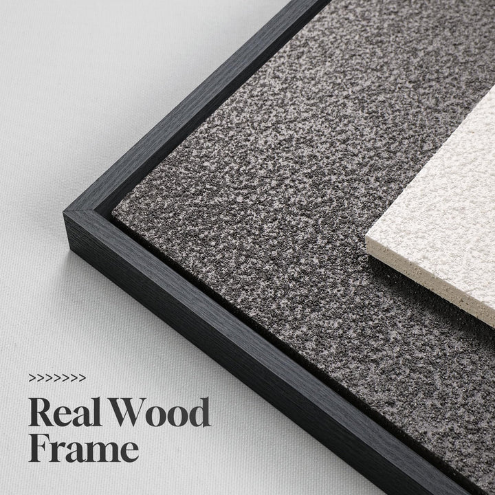3D Textured Framed Brown and White Abstract Wall Art Set, 3 Piece 16x24 In 