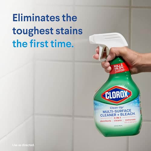 Clorox Clean-Up Cleaner + Bleach1 Value Pack, Household Essentials, 32 Fl Oz Each, Pack of 3