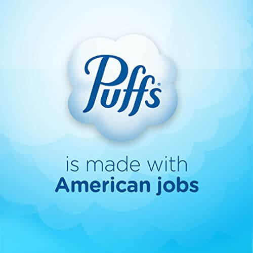 Puffs Plus Lotion with Vicks Facial Tissues, 4 Cubes, 48 Tissues per Box