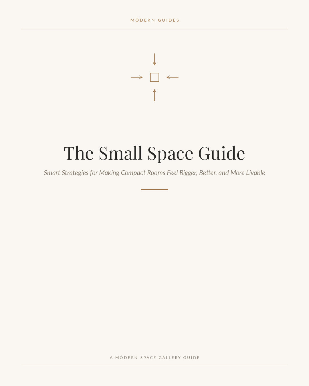 The Small Space Guide