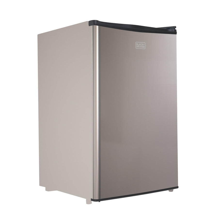 BLACK+DECKER BCRK43V Compact Refrigerator Energy Star Single Door Mini Fridge with Freezer, 4.3 Cubic Ft., VCM 