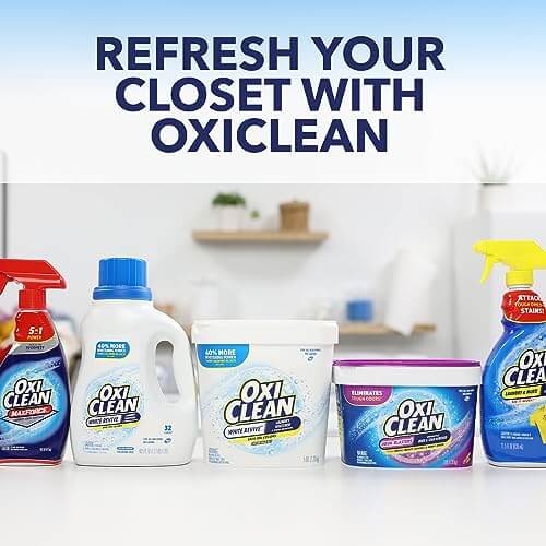 OxiClean White Revive Laundry Whitener and Stain Remover Powder, 5 lb