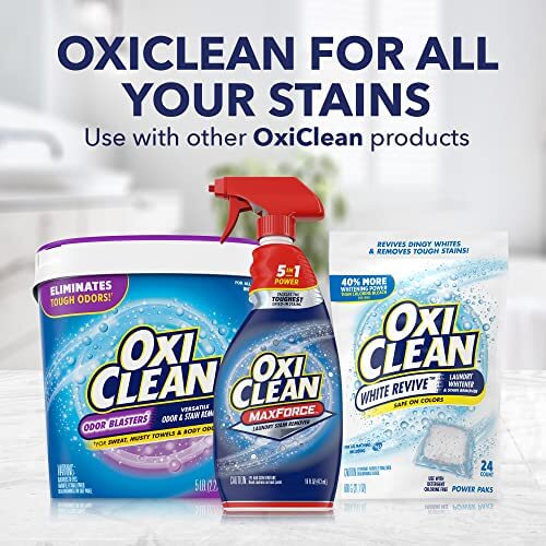 OxiClean Max Force Laundry Stain Remover Spray, 12 Fl. Oz, 3-Pack