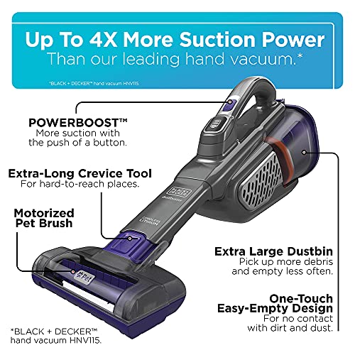 BLACK DECKER Cordless Handheld Vacuum