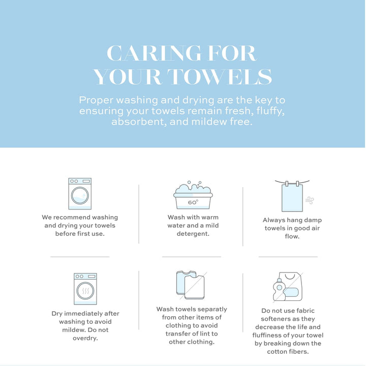 White Classic Luxury Silver Bath Towel Set - Combed Cotton Hotel Quality Absorbent 8 Piece Towels | 2 Bath Towels | 2 Hand Towels | 4 Washcloths [Worth $72.95] 8 Pack | Silver White Classic