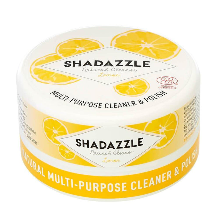 Shadazzle Natural All Purpose Cleaner and Polish – Eco friendly Multi-purpose Cleaning Product – Cleans & Polishes any washable surface (Lemon)