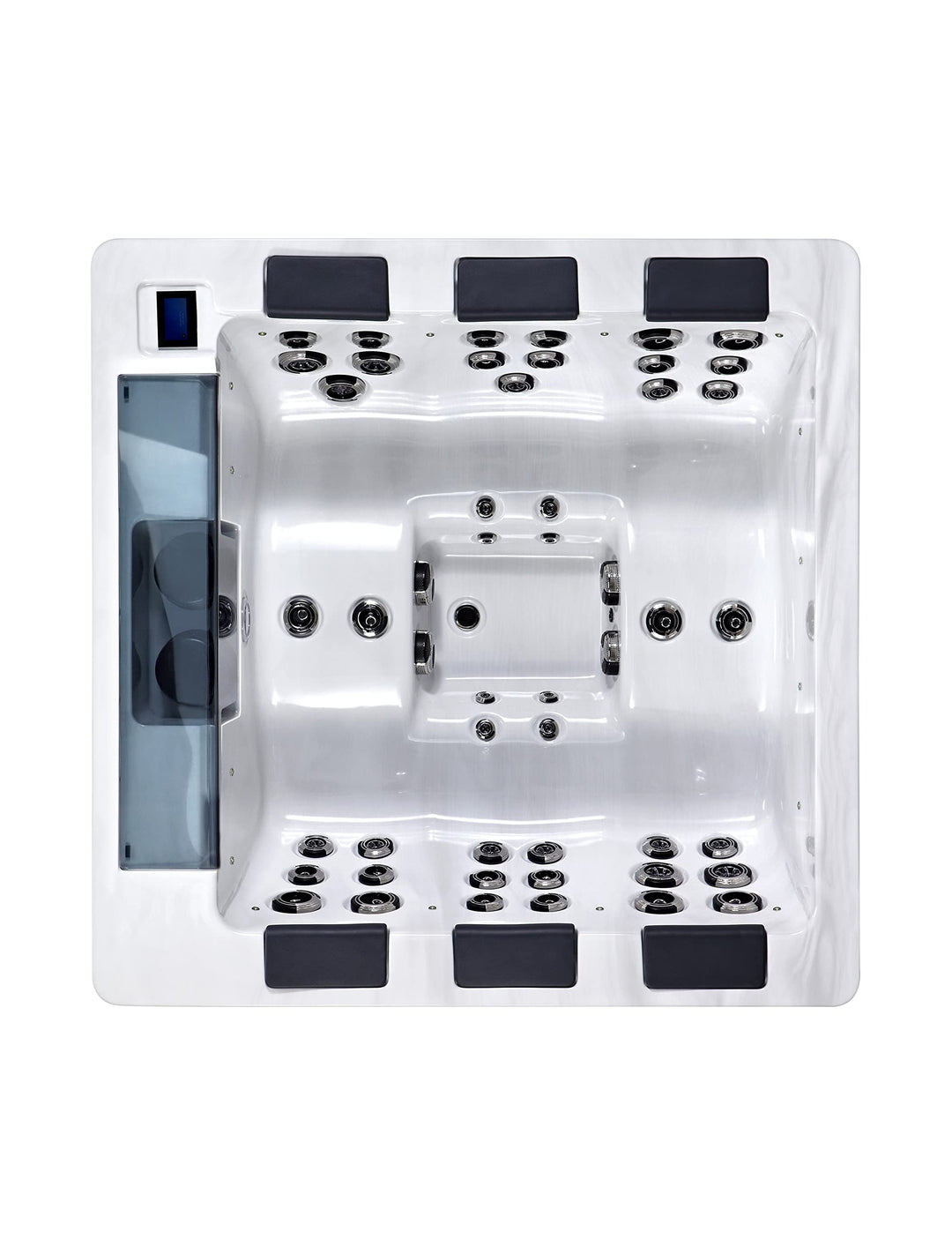 Comfort Hot Tubs - 6 Person Luxury Outdoor Portable Spa - 44 Jets - above Ground Hot Tub Comfort Hot Tubs