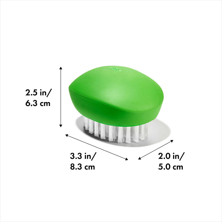 OXO Good Grips Vegetable Brush Black& Green, 1 EA