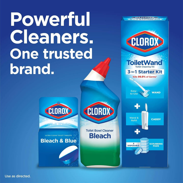 Clorox ToiletWand Disinfecting Refills, Disposable Wand Heads - 30 Count