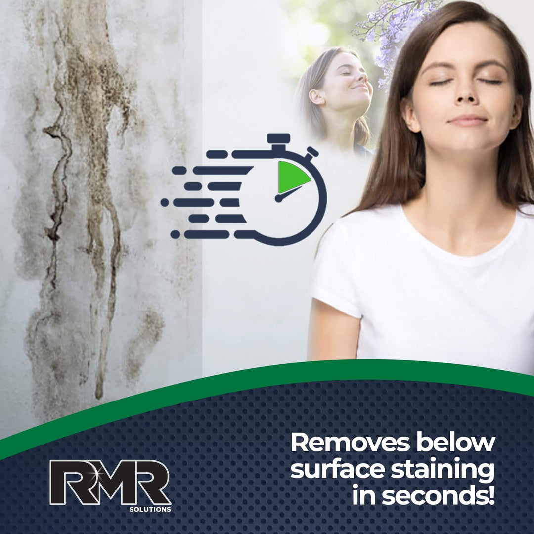 RMR-86 Instant Mold and Mildew Stain Remover Spray - Scrub Free Formula, 30 Fl Oz