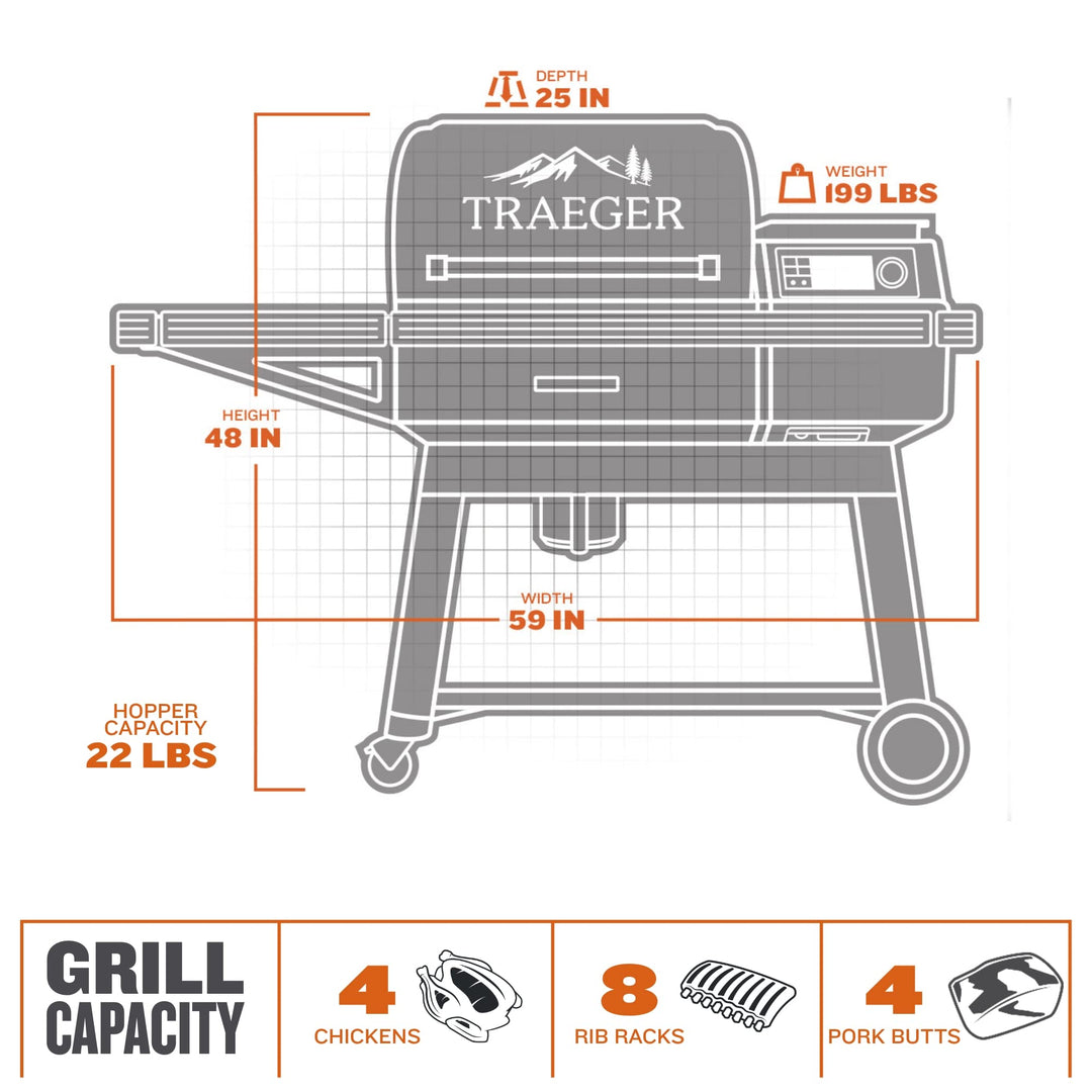 Traeger Electric Wood Pellet Grill and Smoker