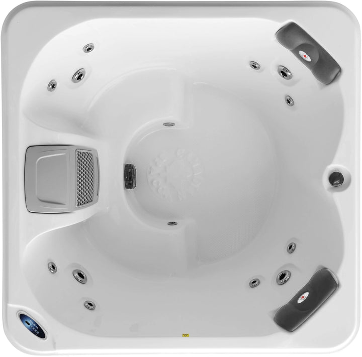 Canadian Spa Company KH-10084 Saskatoon 4-Person 12-Jet Portable Plug & Play Hot Tub 120V with LED Lighting, Multi-speed Pumps, and Glacier Filtration Generic