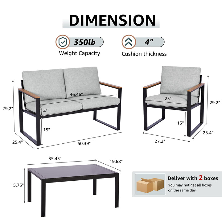 NATURAL EXPRESSIONS Patio Furniture Set