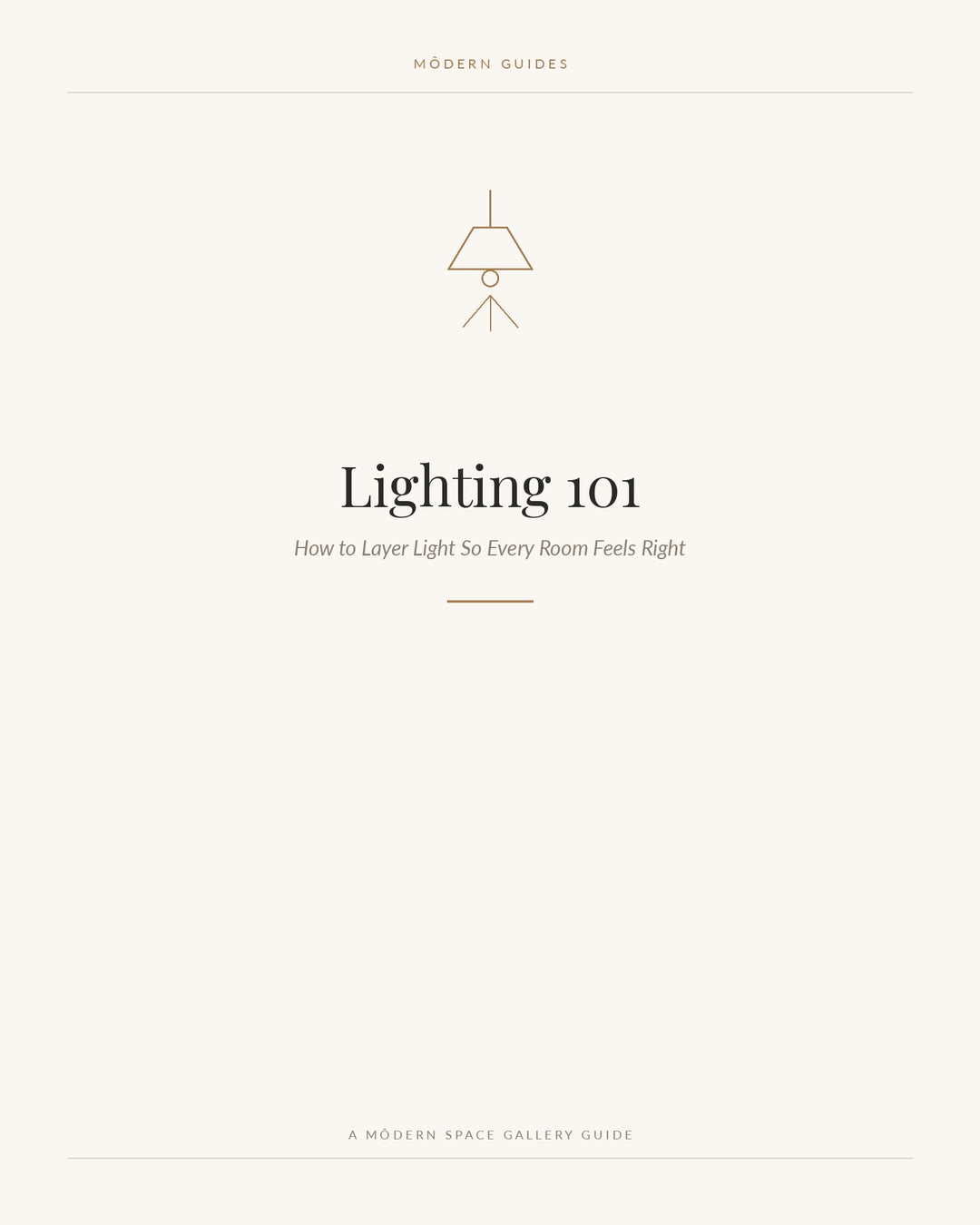 Lighting 101