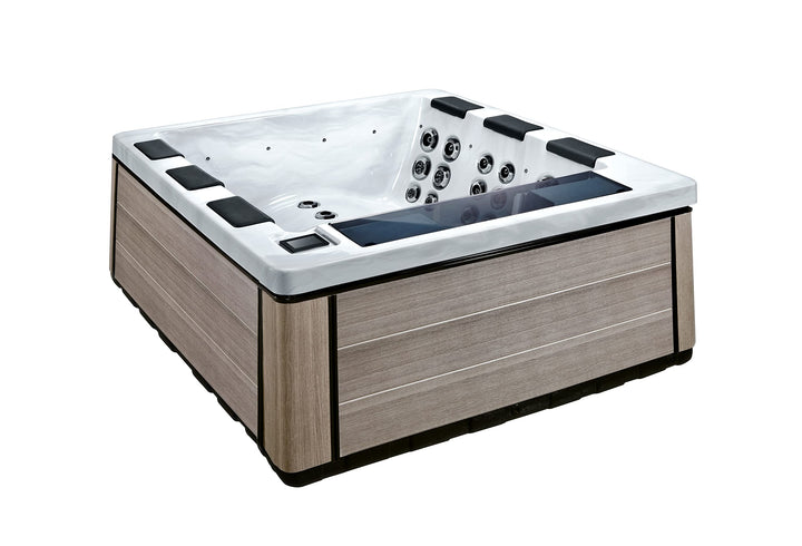 Comfort Hot Tubs - 6 Person Luxury Outdoor Portable Spa - 44 Jets - above Ground Hot Tub Comfort Hot Tubs