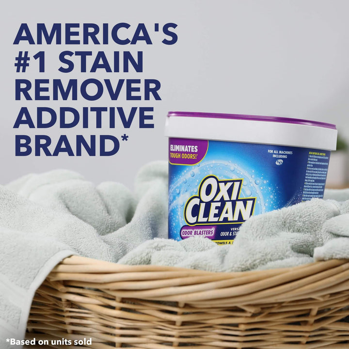 OxiClean Odor Blasters Versatile Odor and Stain Remover Powder, 5 lb