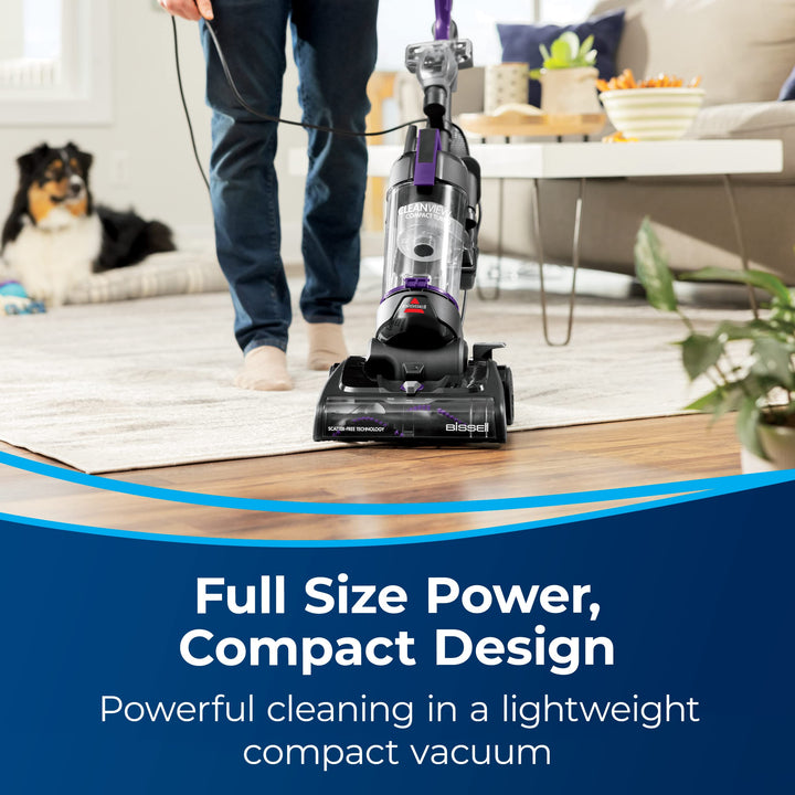 BISSELL CleanView Compact Turbo Upright Vacuum, 3437F