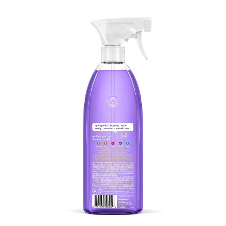 Method All-Purpose Cleaner Spray, French Lavender, Plant-Based and Biodegradable Formula Perfect for Most Counters, Tiles and More, 28 Fl Oz, (Pack of 1)