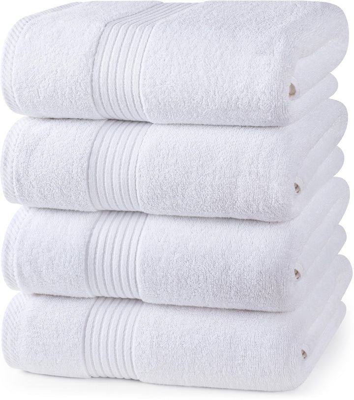 White Utopia Bath Towels